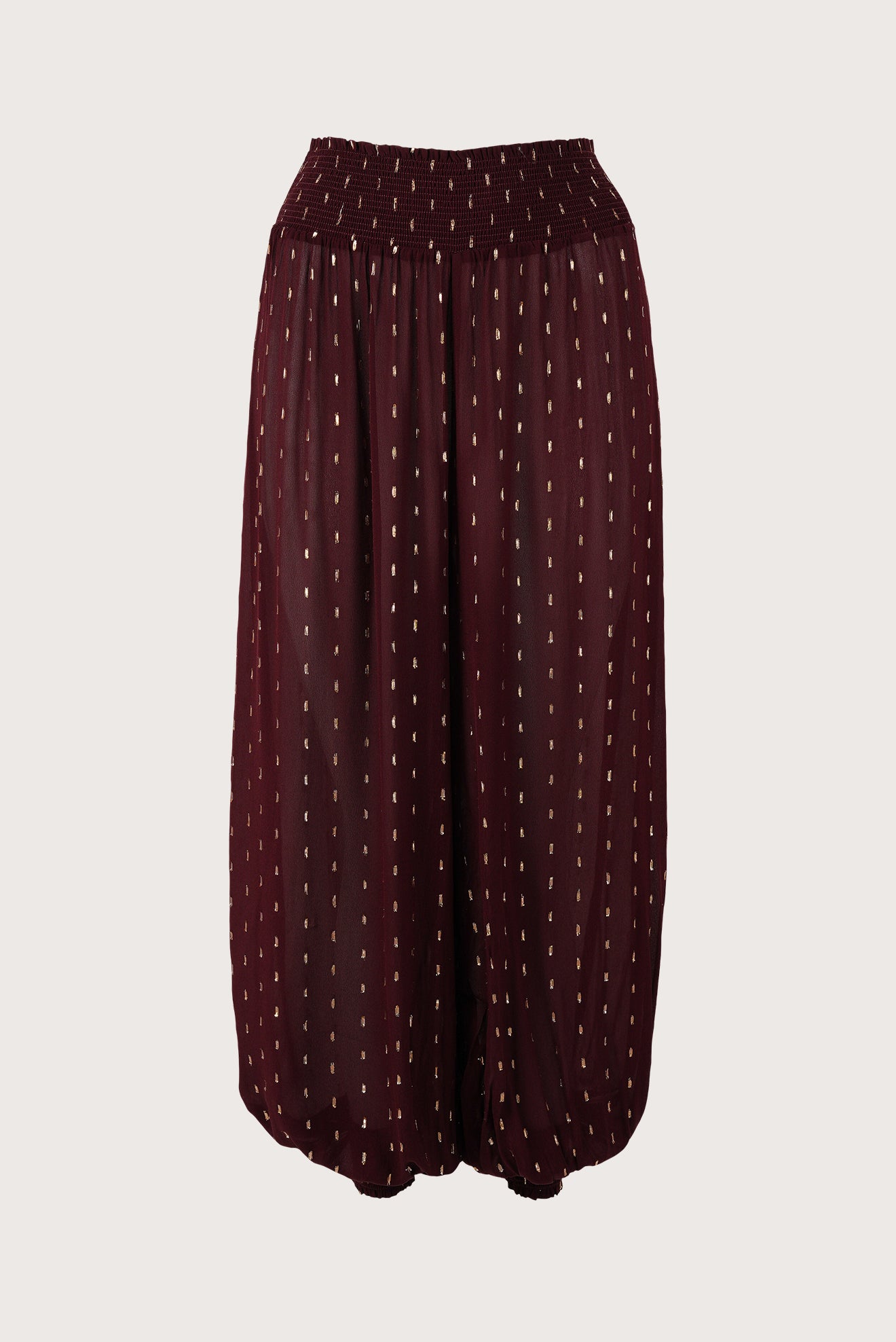 Pantalón Bombacho Sabia Morado