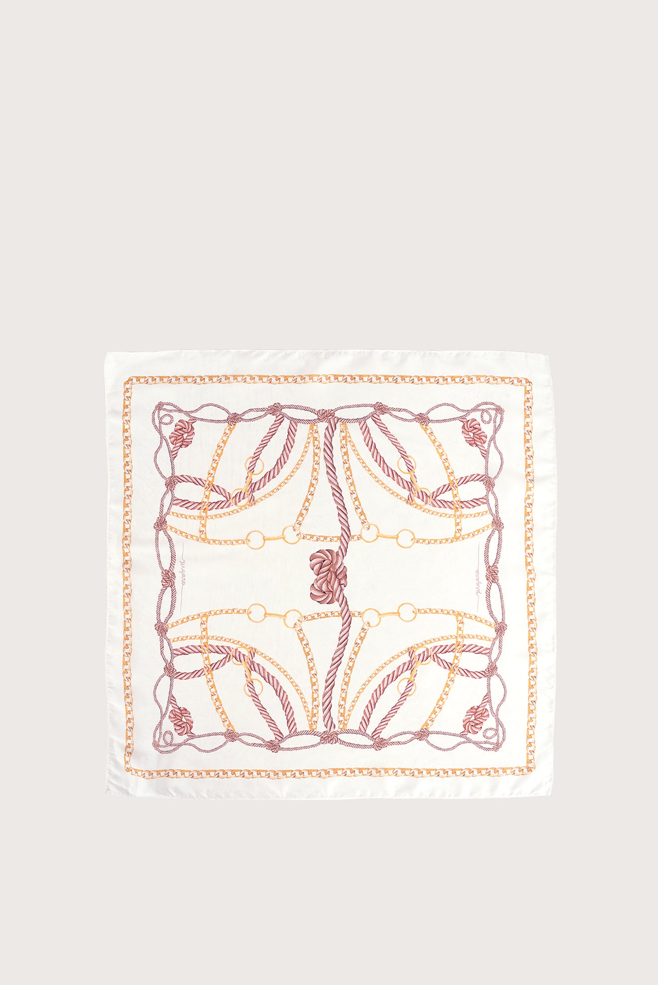 Do Reis White Scarf