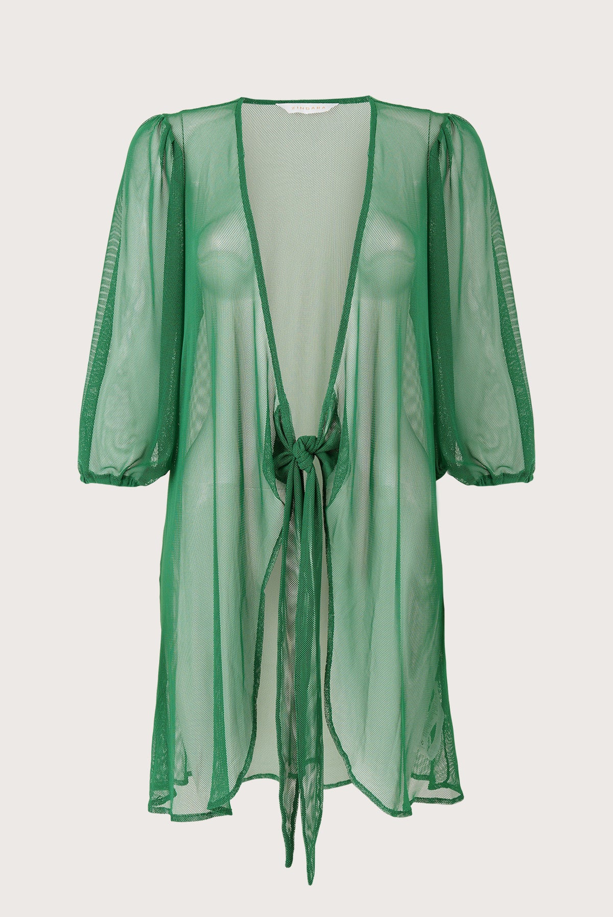 Green mesh cover-up