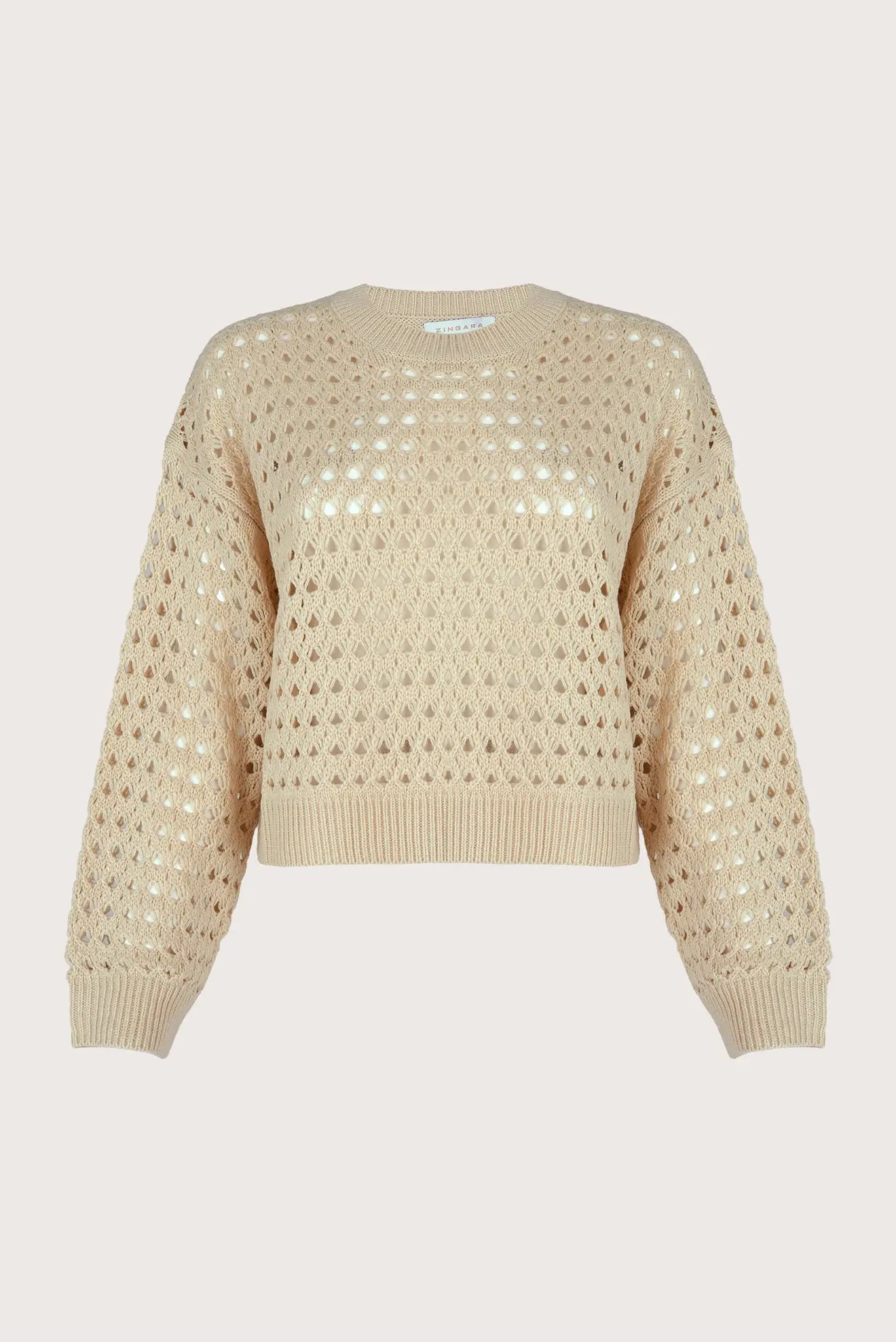 Openwork Hole V- neck Short Sweaters Openwork Hole V- neck Short Sweaters