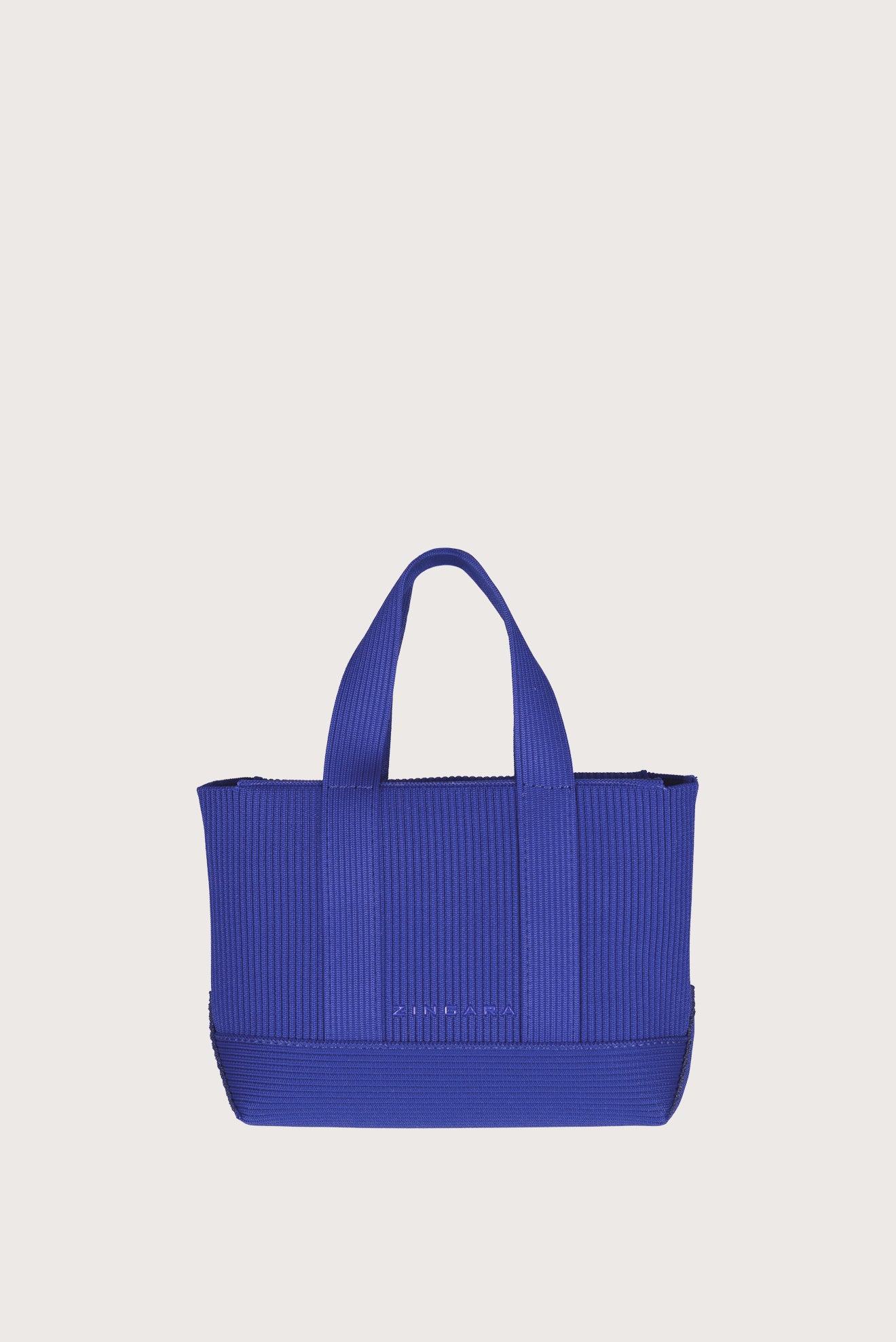 Small Blue Satchel Bag