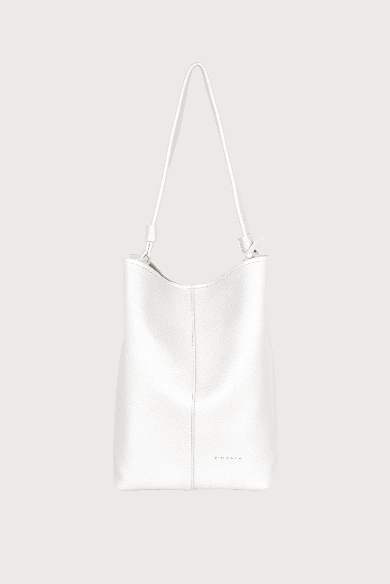 Bolsa Charlotte Hobo Blanco