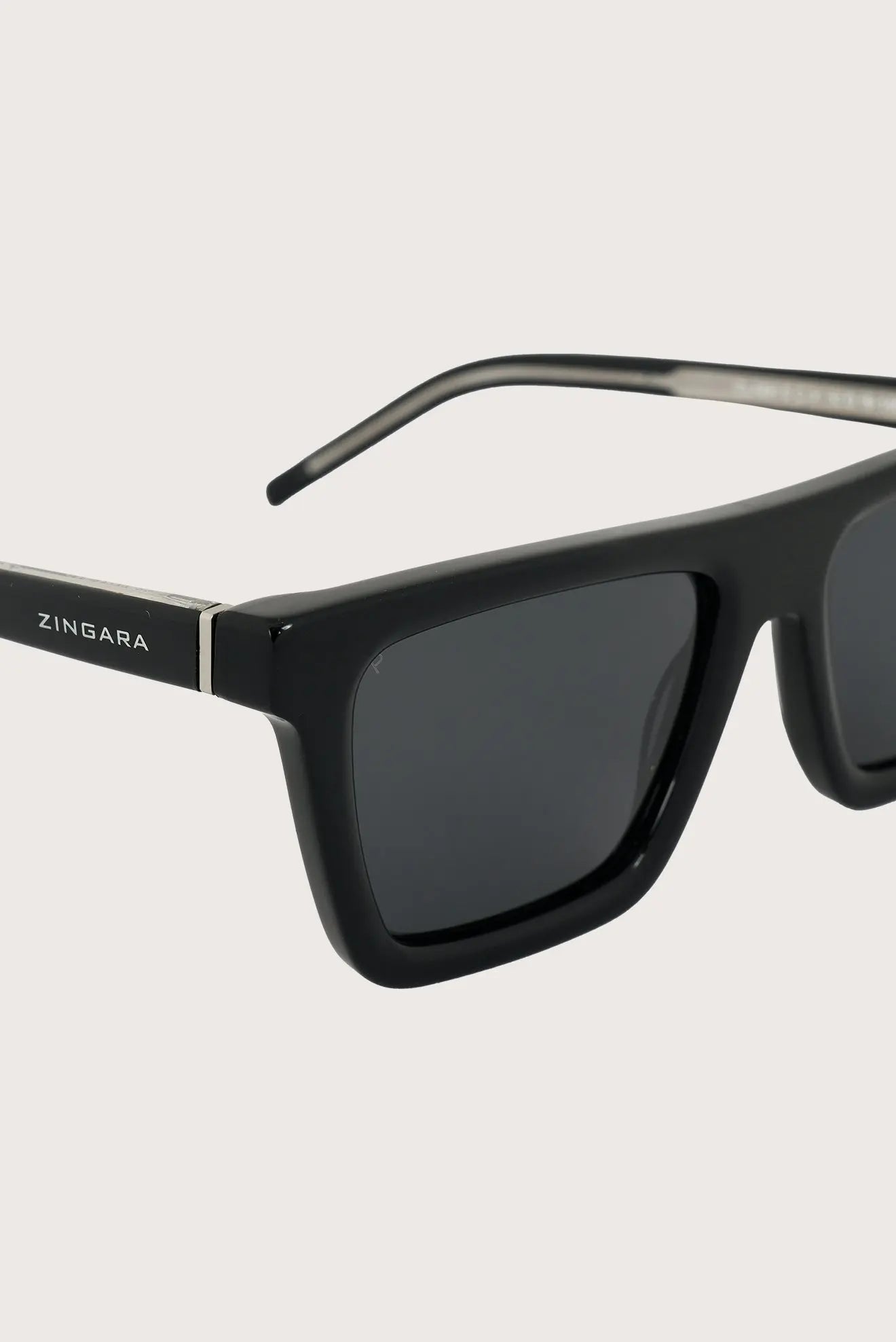 Gafas de Sol Clash S Negro Brillante Zingara