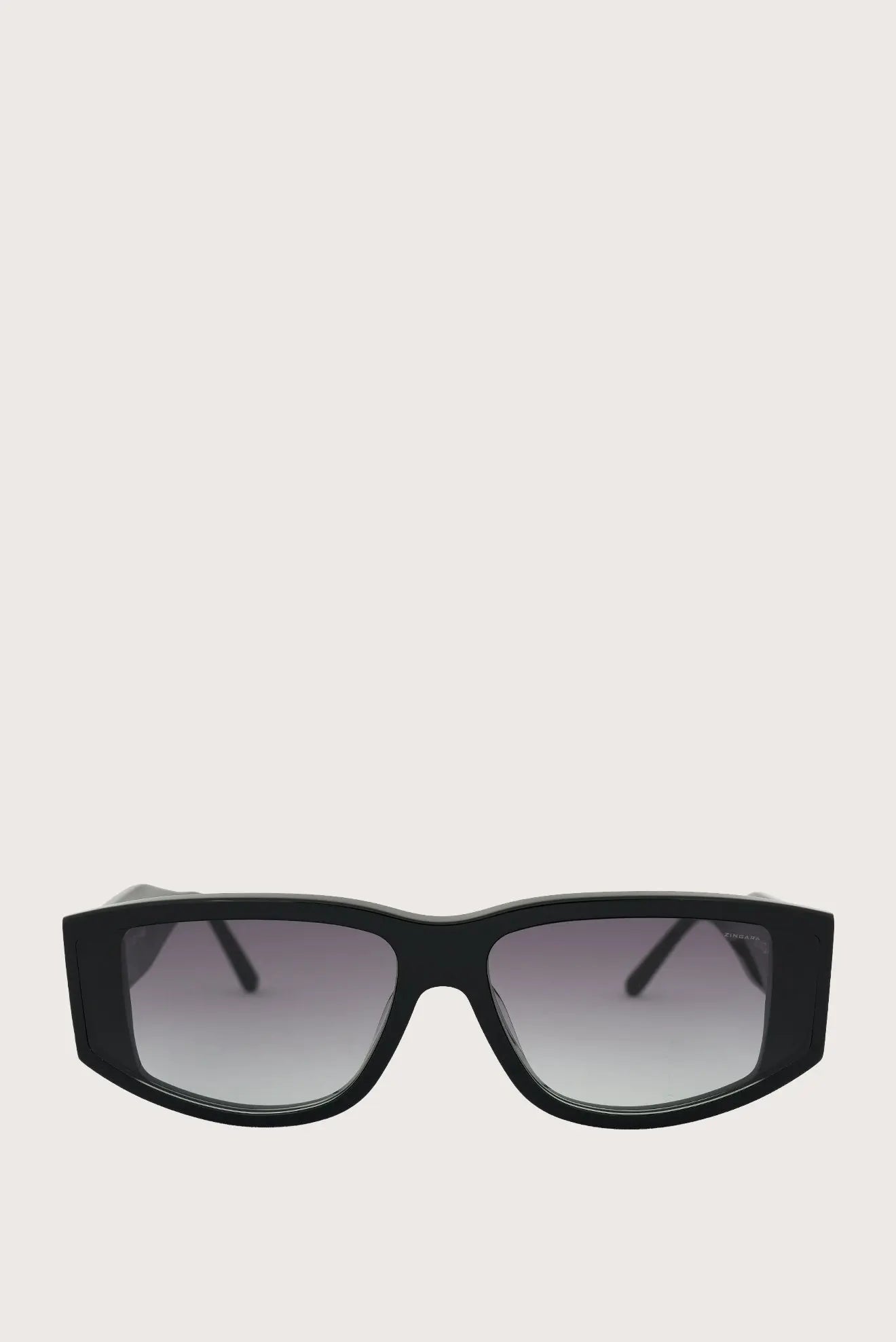 Black Rectangular Glasses - Gradient Lenses - Modern Style - Zingara