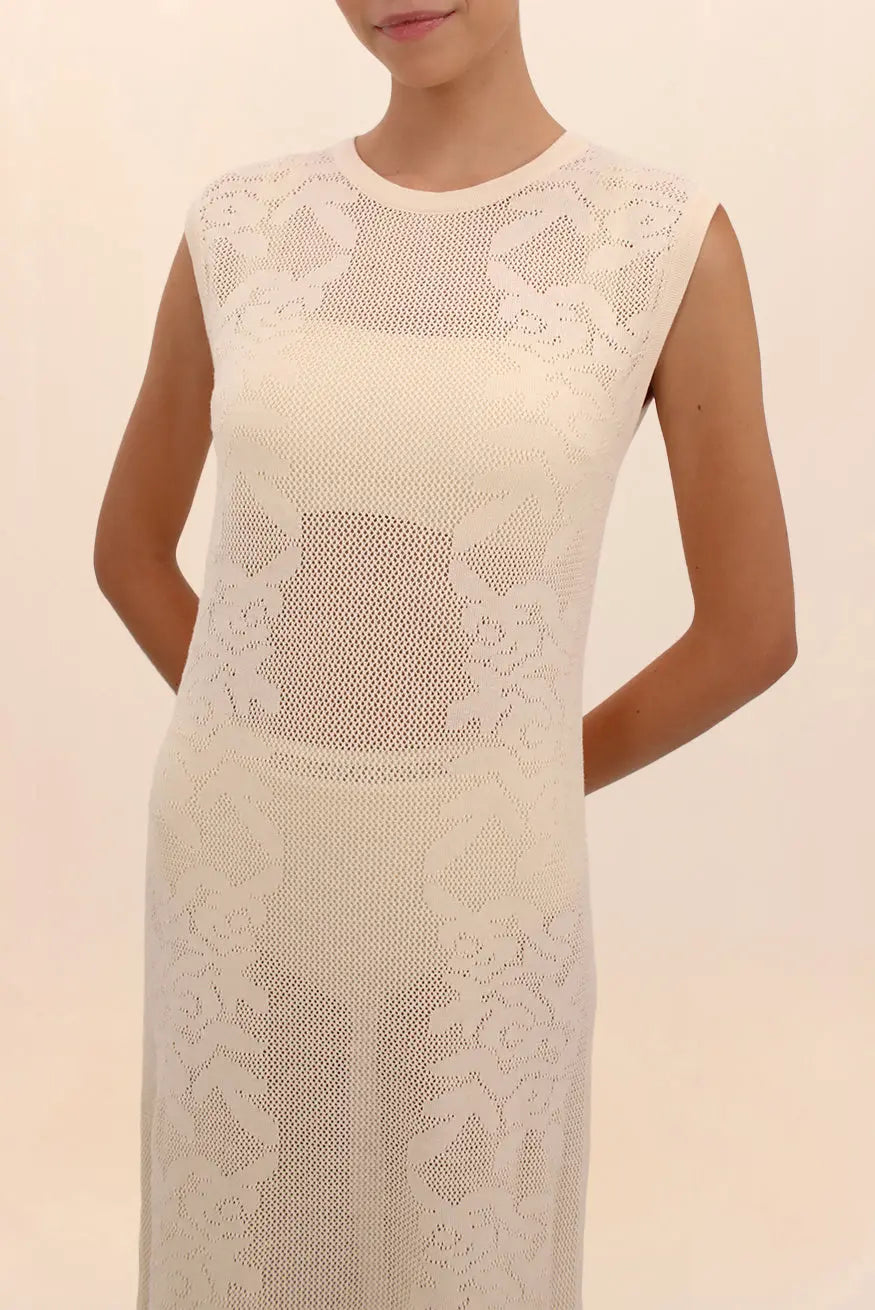 VESTIDO LARGO FIRENZE BEIGE Zingara