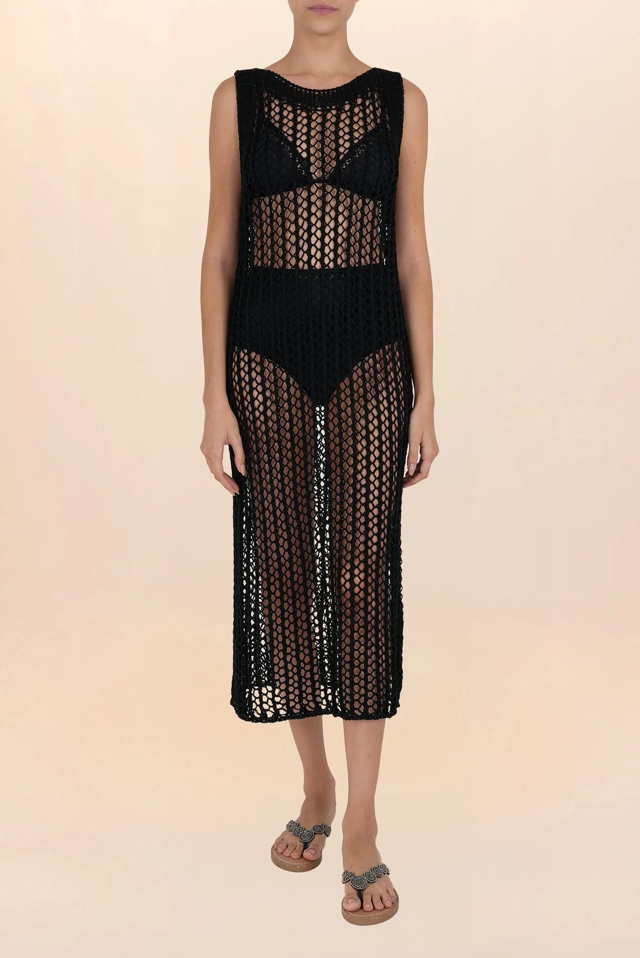 teloplan taki knit dress black 黒　ワンピース TELOPLAN（テーロプラン）の「Taki Knit Dress（ワンピース